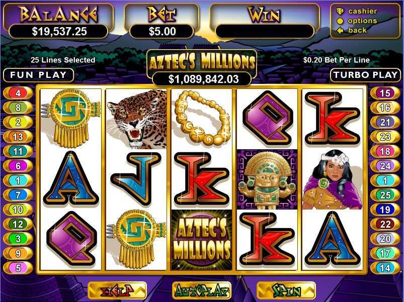 Aztecs Millions Slot 1