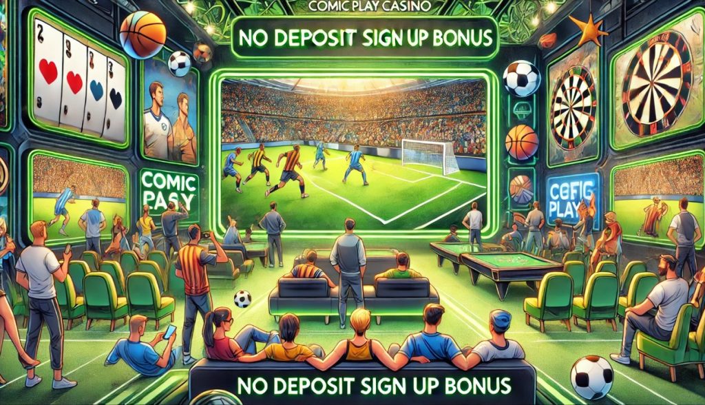 Comic Play Casino No Deposit Sign Up Bonus