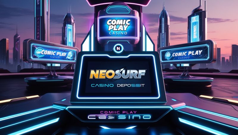 Depósito en el casino Neosurf en Comic Play Casino
 3