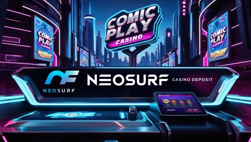 Depósito en el casino Neosurf en Comic Play Casino
 1
