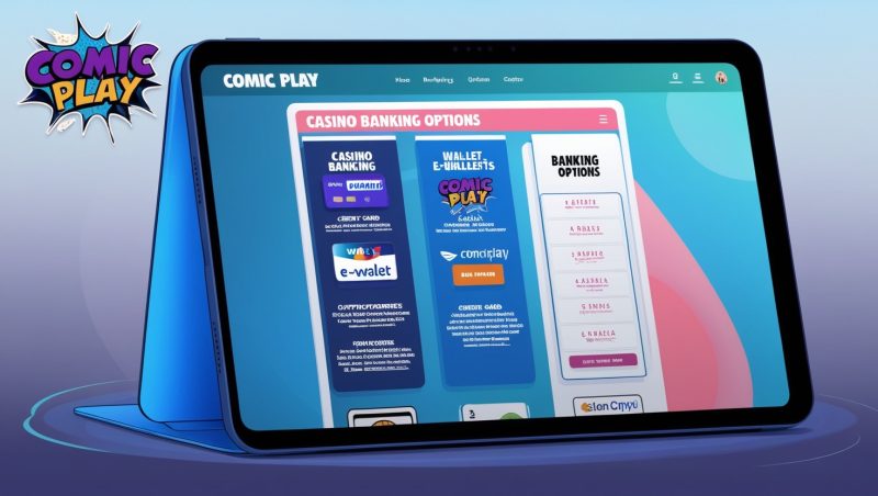 Opciones bancarias de casino en Comic Play Casino 5