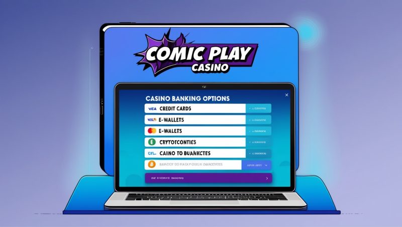 Opciones bancarias de casino en Comic Play Casino 2