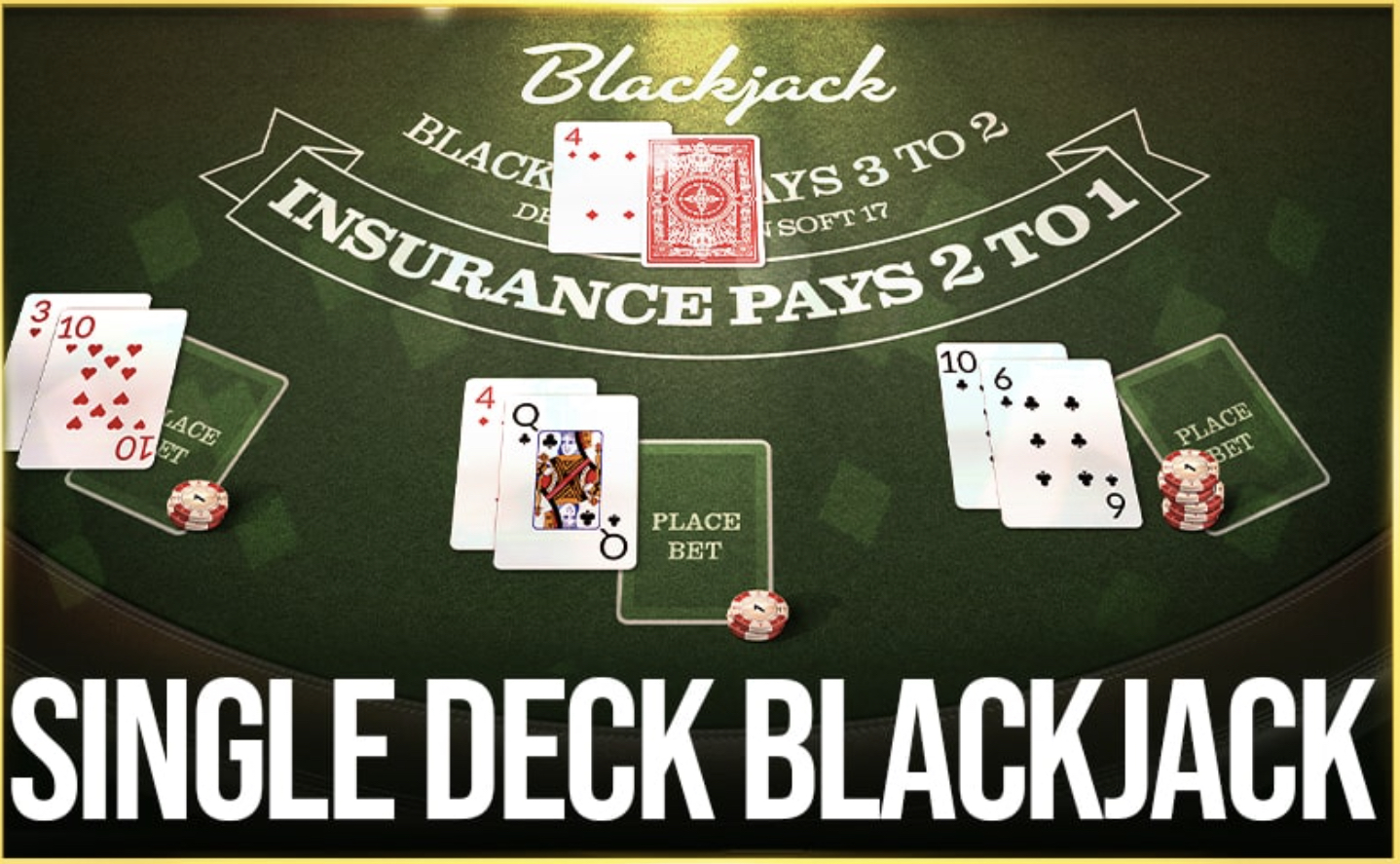 Single Deck Blackjack BT