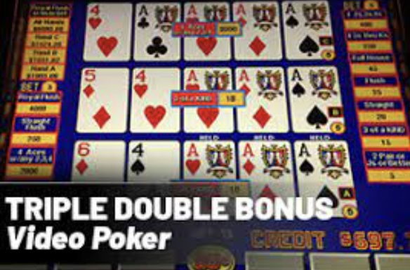 Triple Double Bonus Video Poker